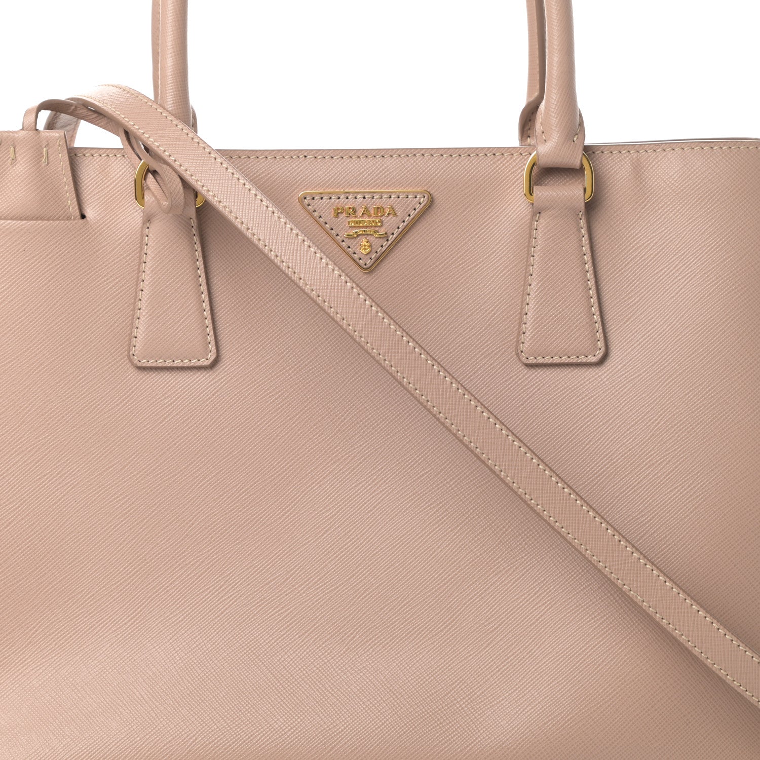 Prada Saffiano Lux Medium Tote Cammeo 8 of 15