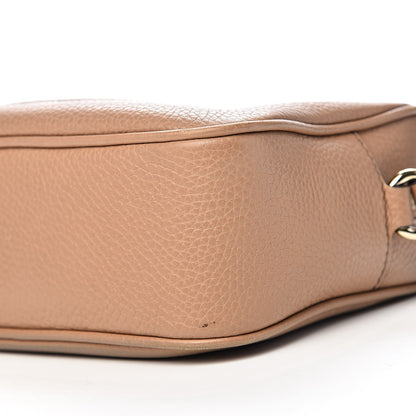 Gucci Pebbled Calfskin Small Soho Disco Bag Rose Beige 11 of 12