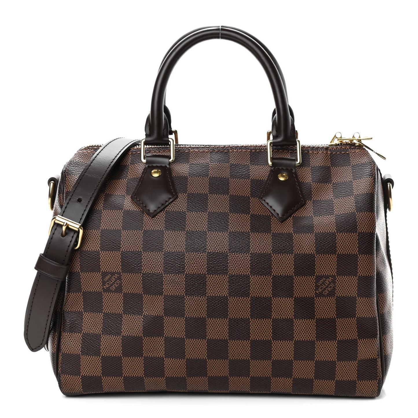 Damier Ebene Speedy Bandouliere 25