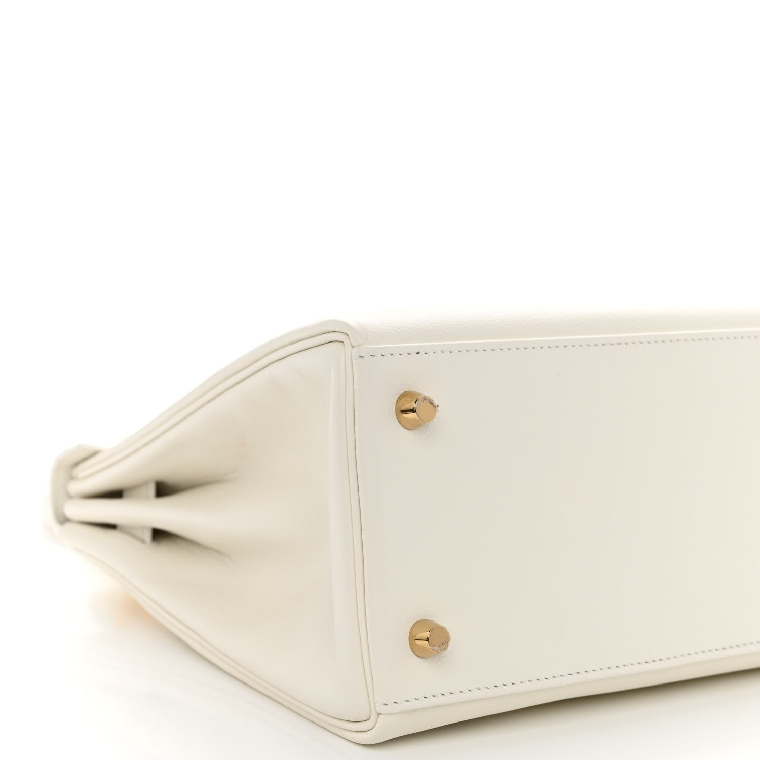 Hermes Evercolor Kelly Retourne 28 White 8 of 9
