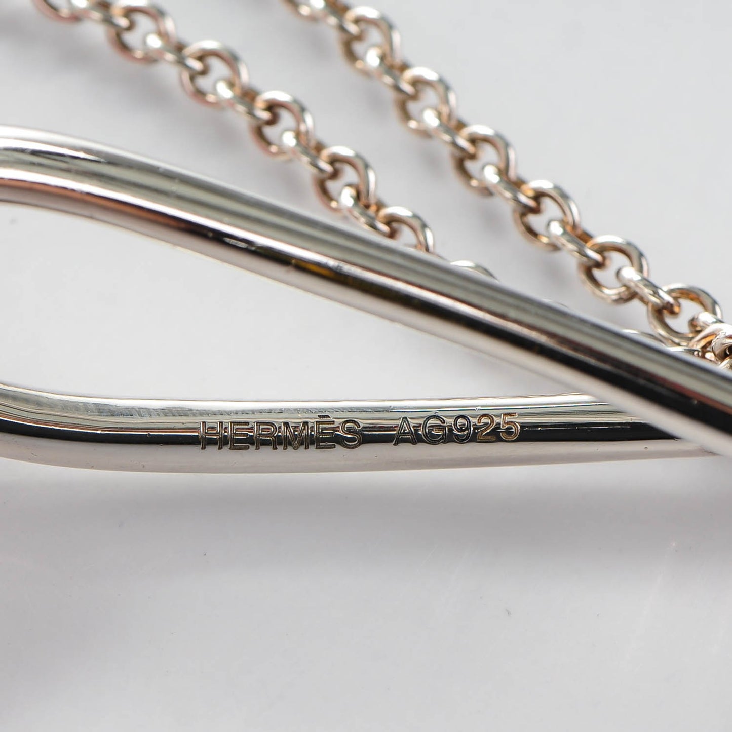 Sterling Silver Looping Pendant Necklace GM