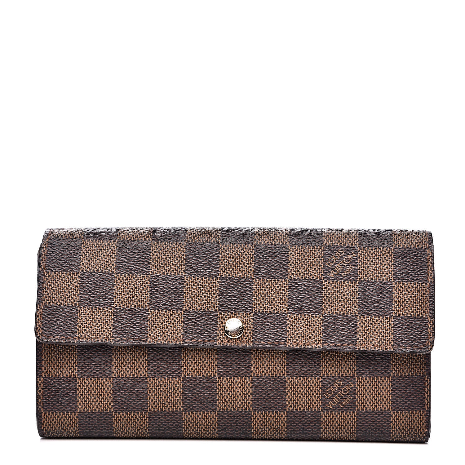Louis Vuitton Damier Ebene Sarah Wallet 1 of 12