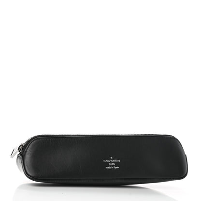 Louis Vuitton Monogram Eclipse Elizabeth Pencil Pouch Black 3 of 7