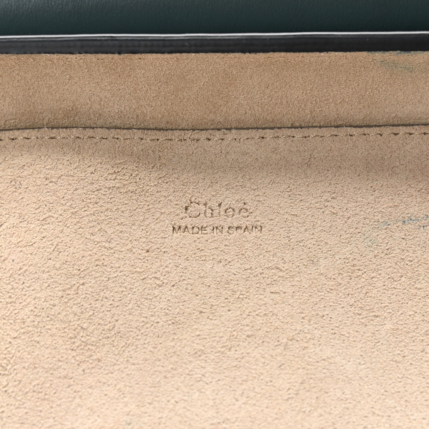 Suede Calfskin Small Faye Shoulder Bag Cloudy Blue