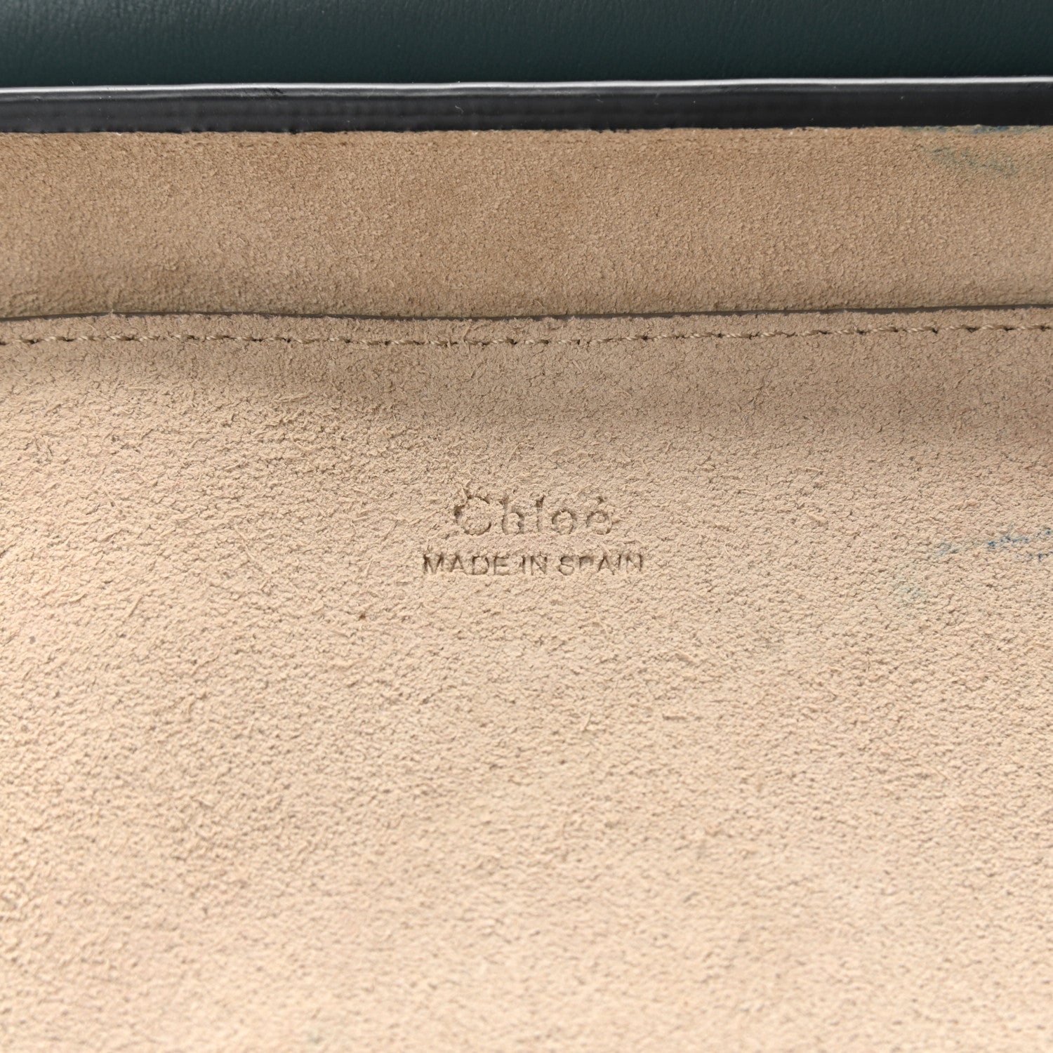 Chloe Suede Calfskin Small Faye Shoulder Bag Cloudy Blue 5 of 13
