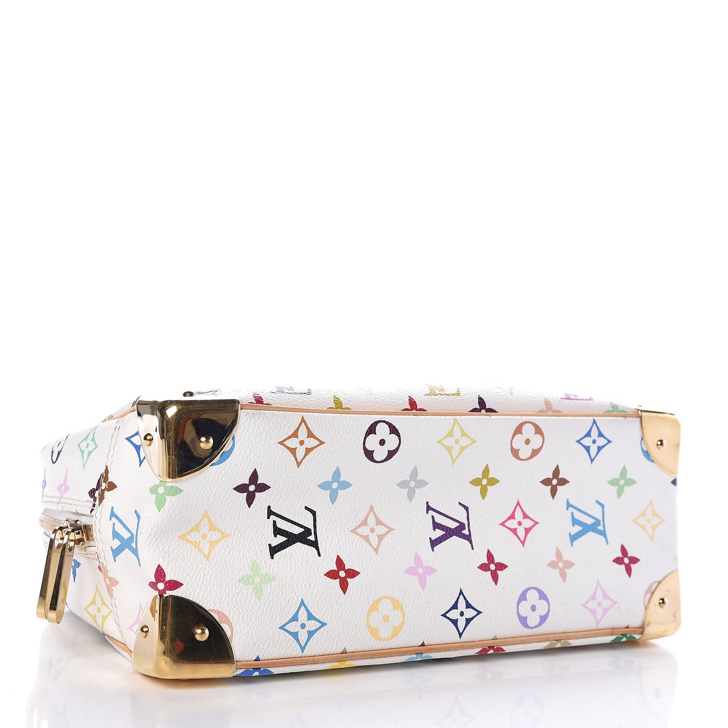 Monogram Multicolor Trouville White