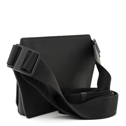 Louis Vuitton Grained Calfskin Aerogram Slingbag Black 3 of 9