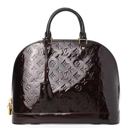 Louis Vuitton Vernis Alma MM Amarante 1 of 9