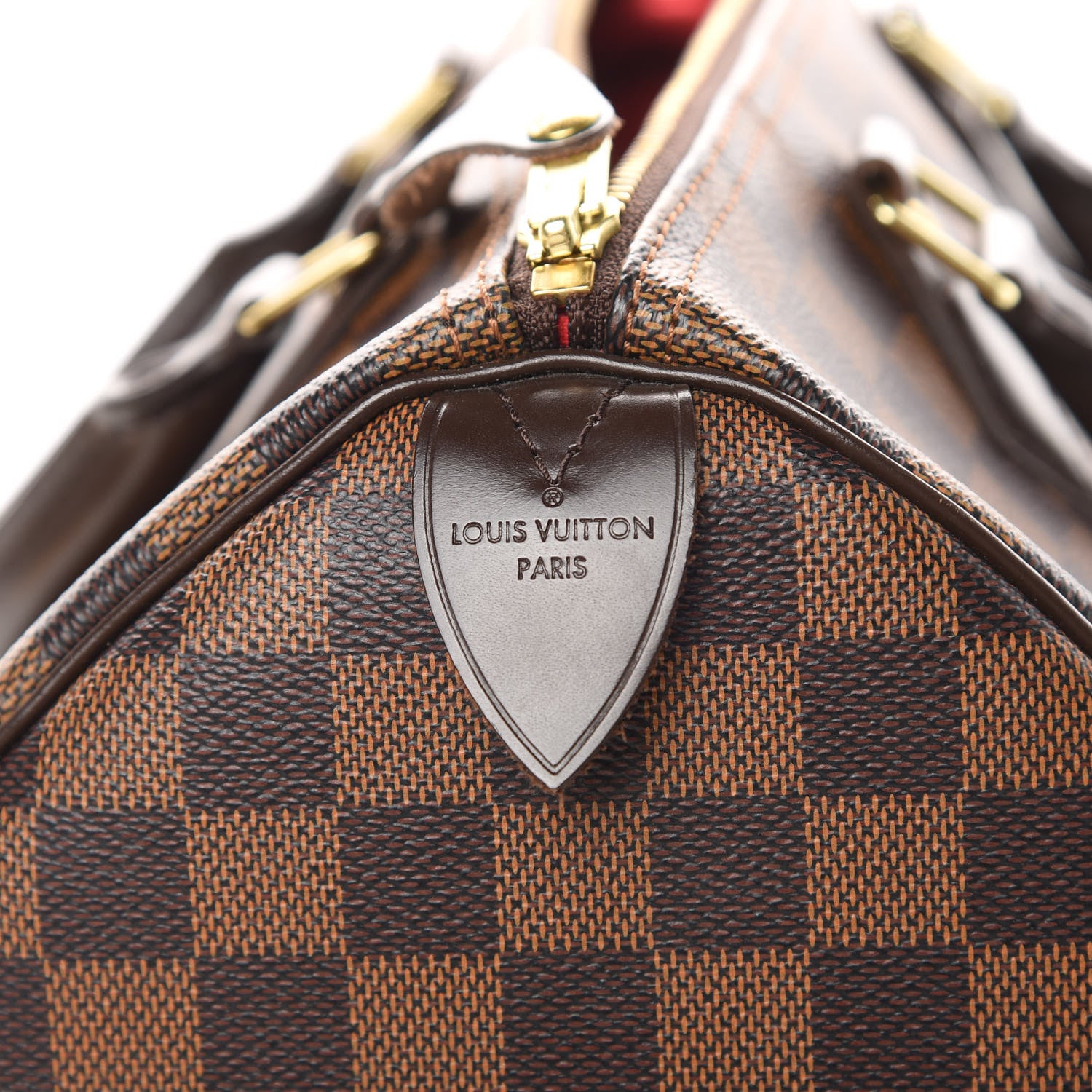 Louis Vuitton Damier Ebene Speedy 30 6 of 14