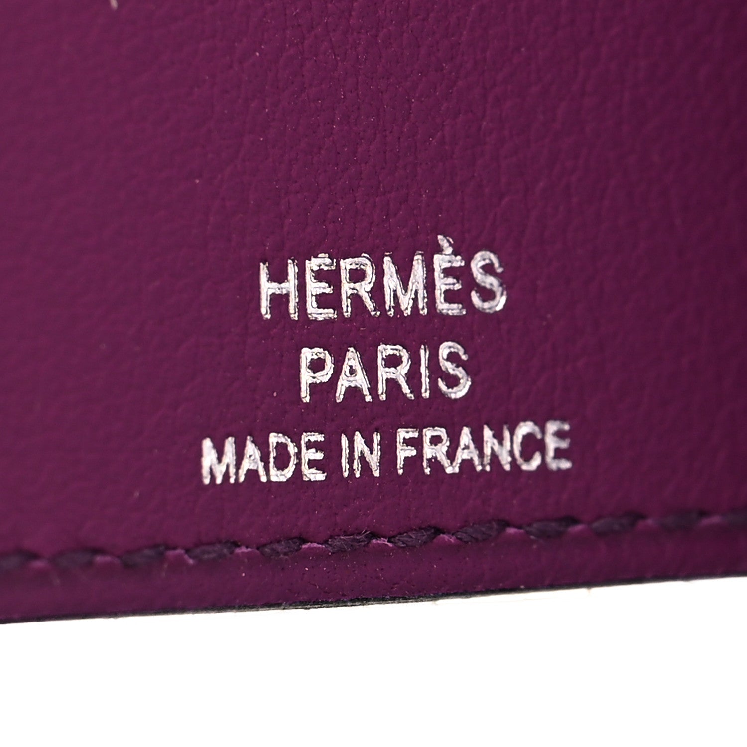 Hermes Togo Swift Verso Ulysse Nano Bag Charm Bleu Saphir Anemone 4 of 4