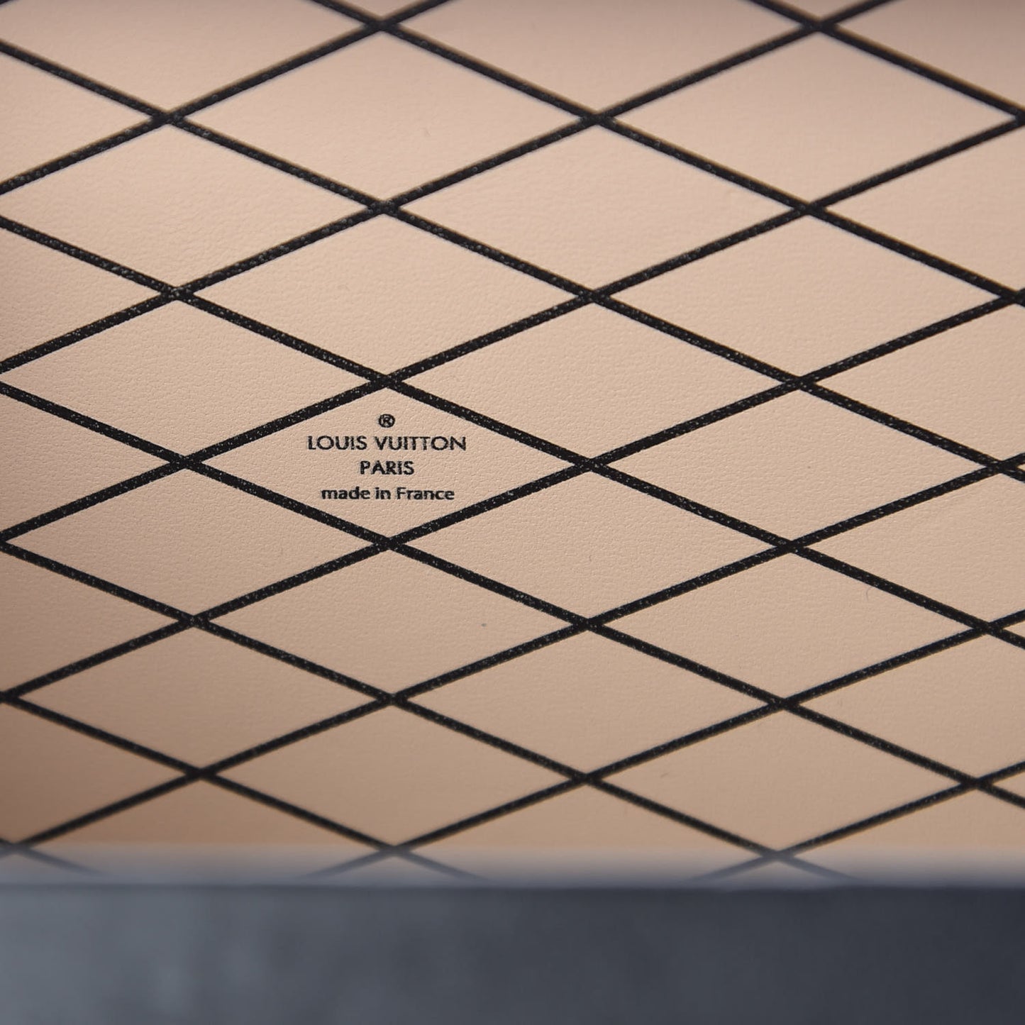 Calfskin Petite Malle Black White