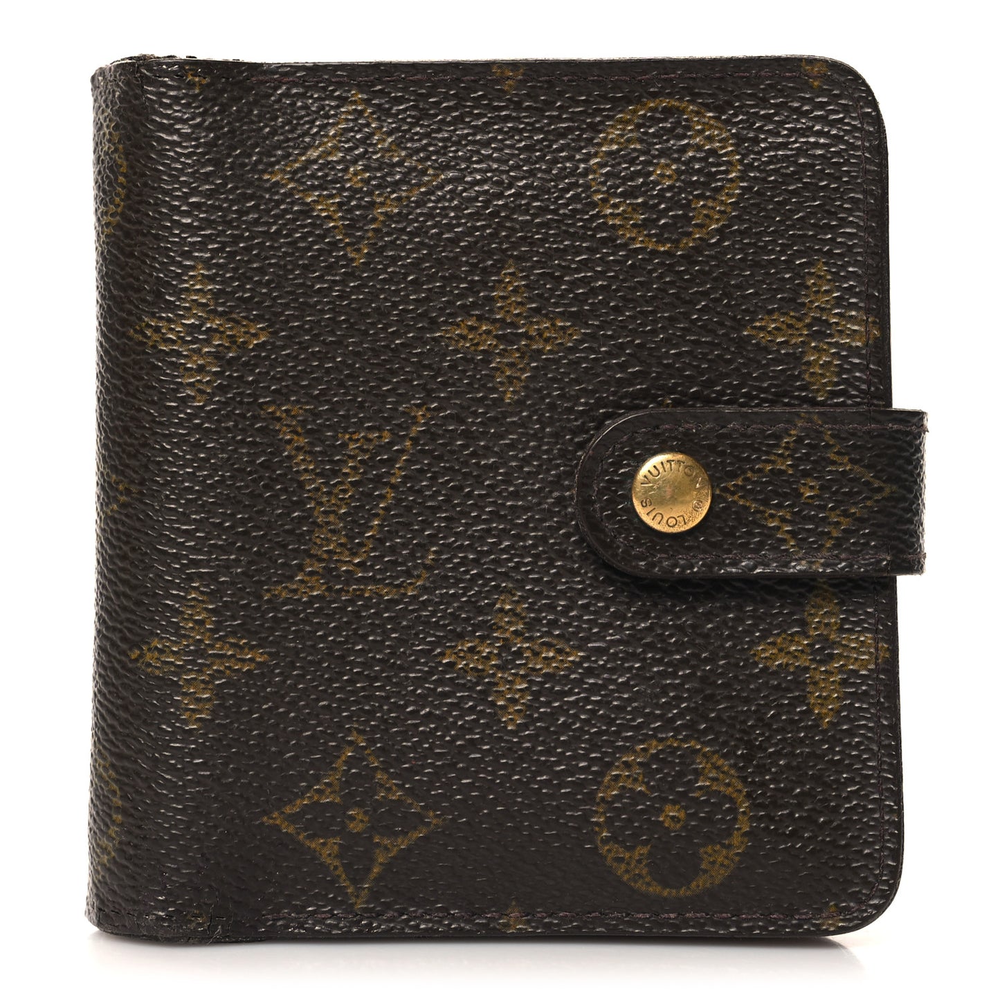 Monogram Compact Zippe Zipped Wallet