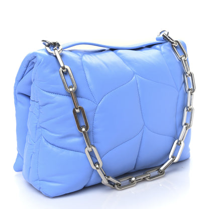 Mulberry Nappa Pillow Quilted Softie Bag Cornflower Blue 3 of 8