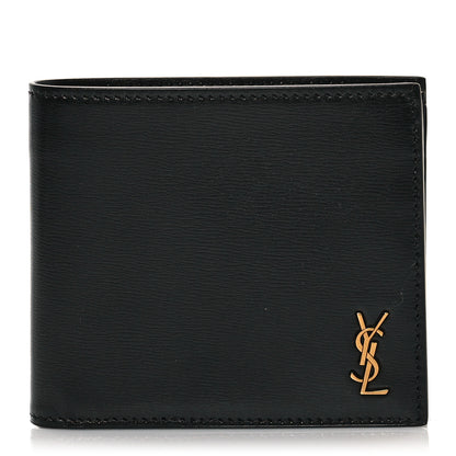 Saint Laurent Shiny Calfskin Tiny Bi-Wallet Black 1 of 8