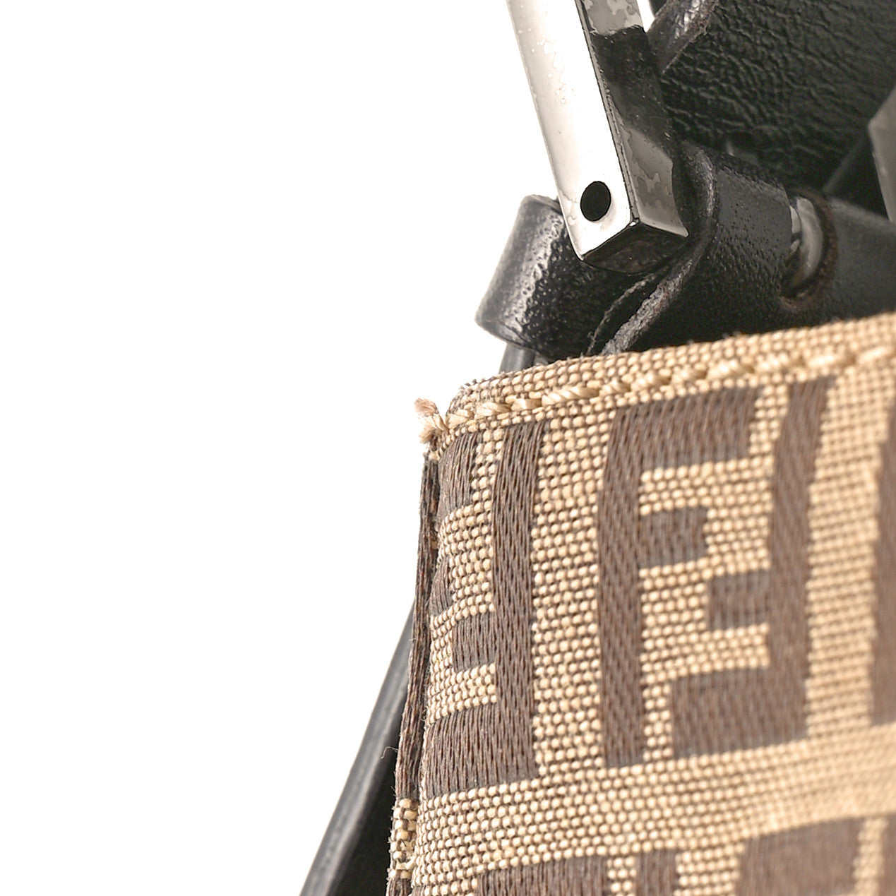 Fendi Zucca Pochette Tobacco 10 of 13