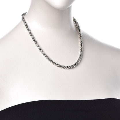 David Yurman Sterling Silver 14K Yellow Gold 6mm Wheat Chain Necklace 2 of 6
