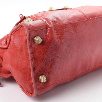 Balenciaga Agneau Giant 21 Gold Hardware Part Time Rouge Vermillon 10 of 11