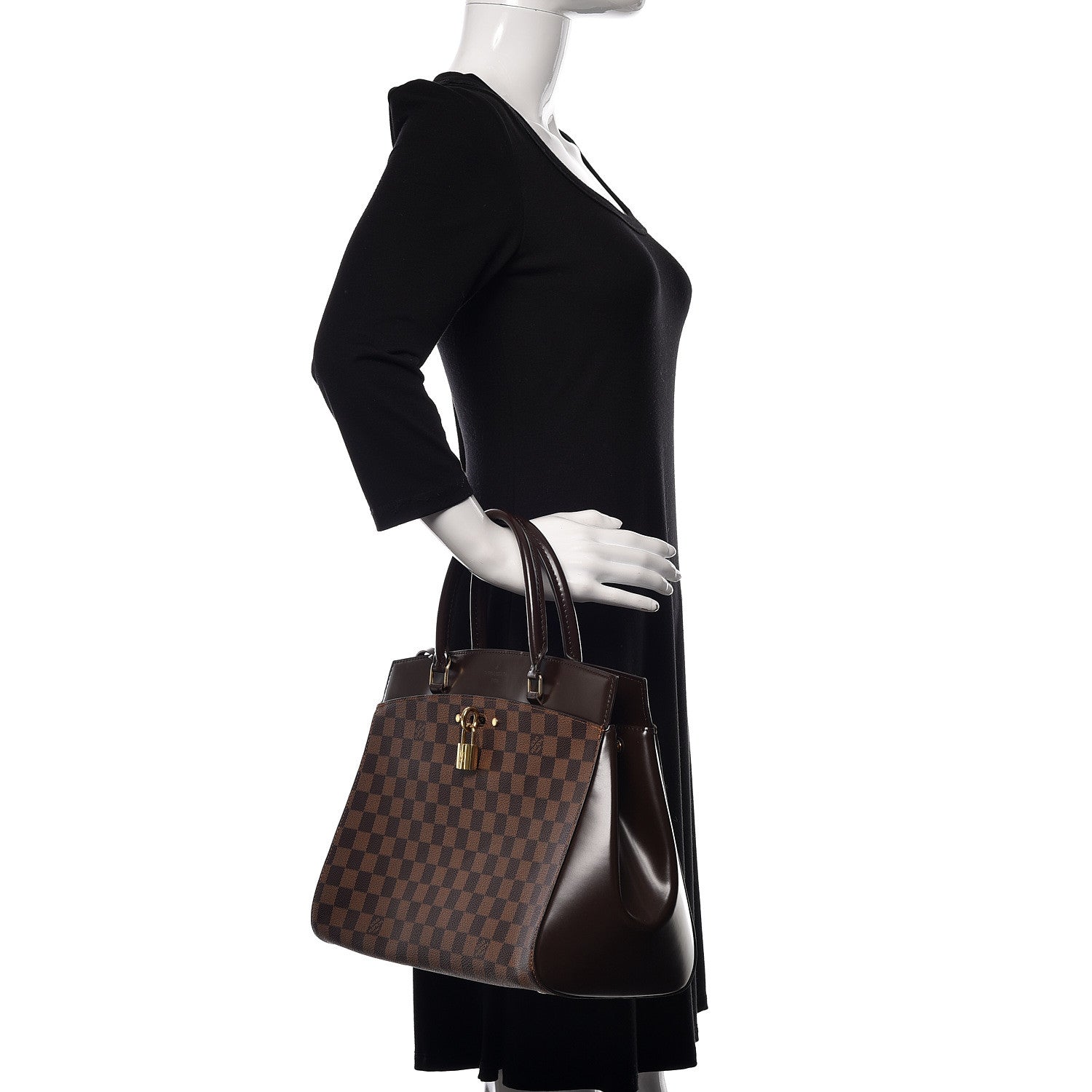 Louis Vuitton Damier Ebene Rivoli MM 2 of 10