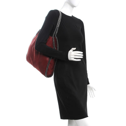 Stella McCartney Shaggy Deer Small Falabella Tote Ruby 2 of 7