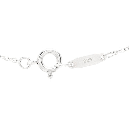 Tiffany Sterling Silver Small Bow Pendant Necklace 5 of 6