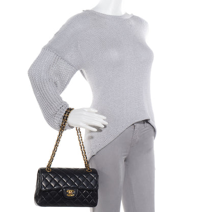 Chanel Lambskin Double Sided Small Flap Black 2 of 9