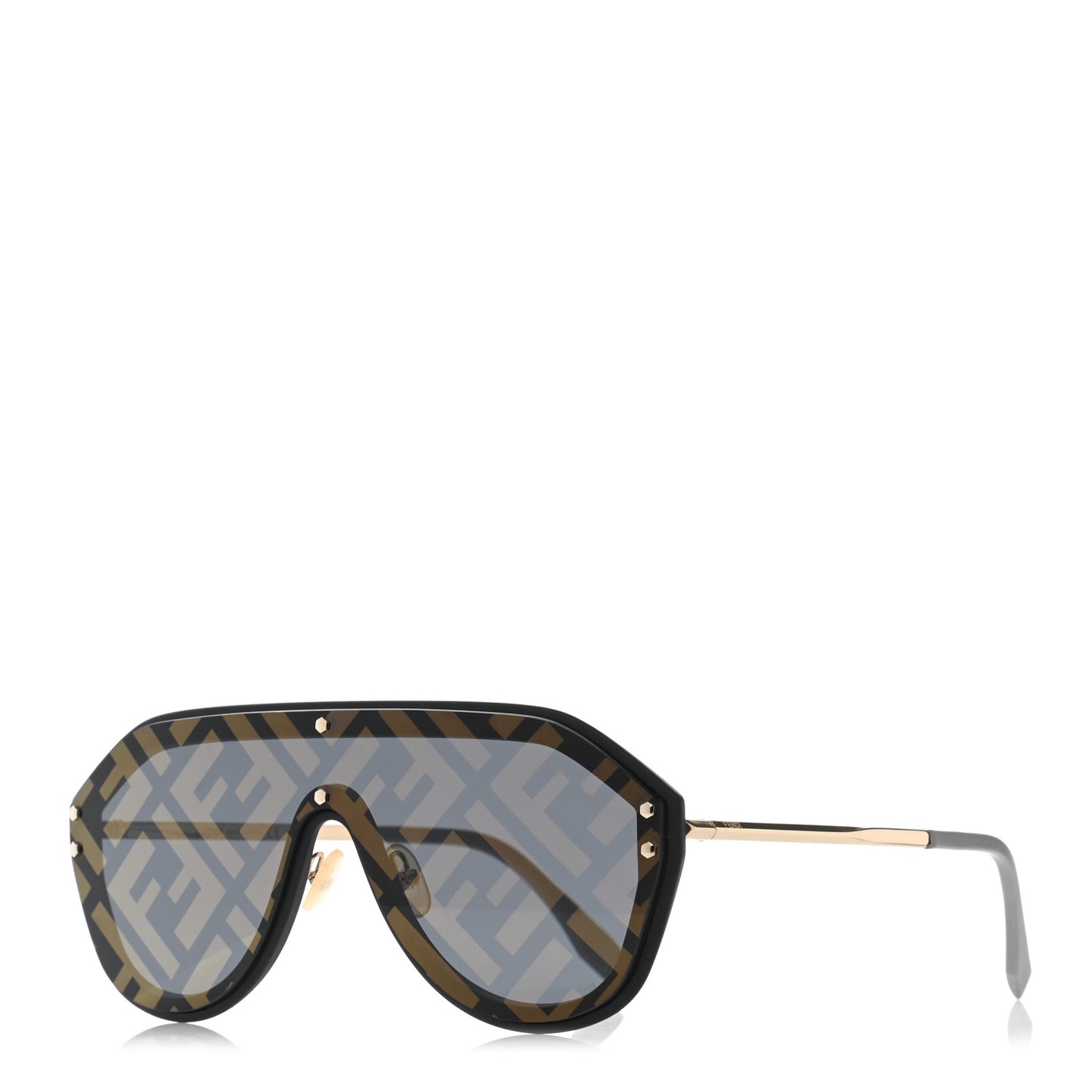 FF Fabulous Shield Sunglasses FF M0039/G/S Black
