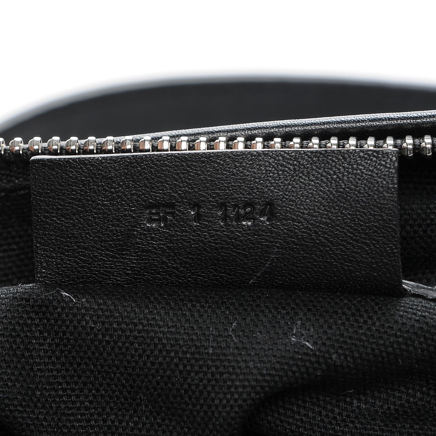 Givenchy Smooth Calfskin Crocodile Embossed Medium Pandora Black 7 of 7