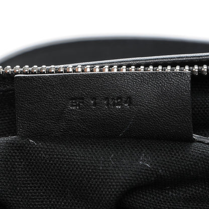 Givenchy Smooth Calfskin Crocodile Embossed Medium Pandora Black 7 of 7