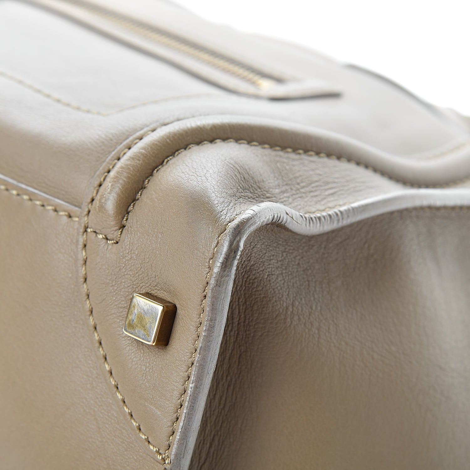 Celine Smooth Calfskin Mini Luggage Dune 11 of 24