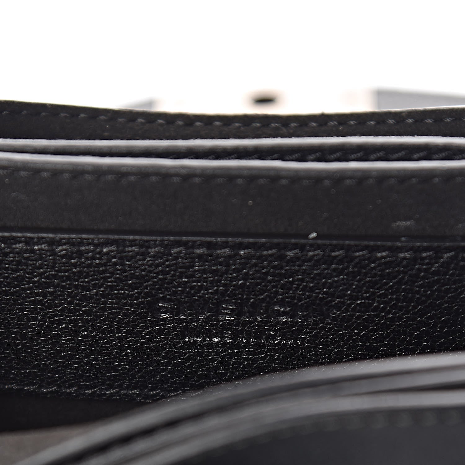 Givenchy Goatskin Mini GV3 Shoulder Bag Black 6 of 10