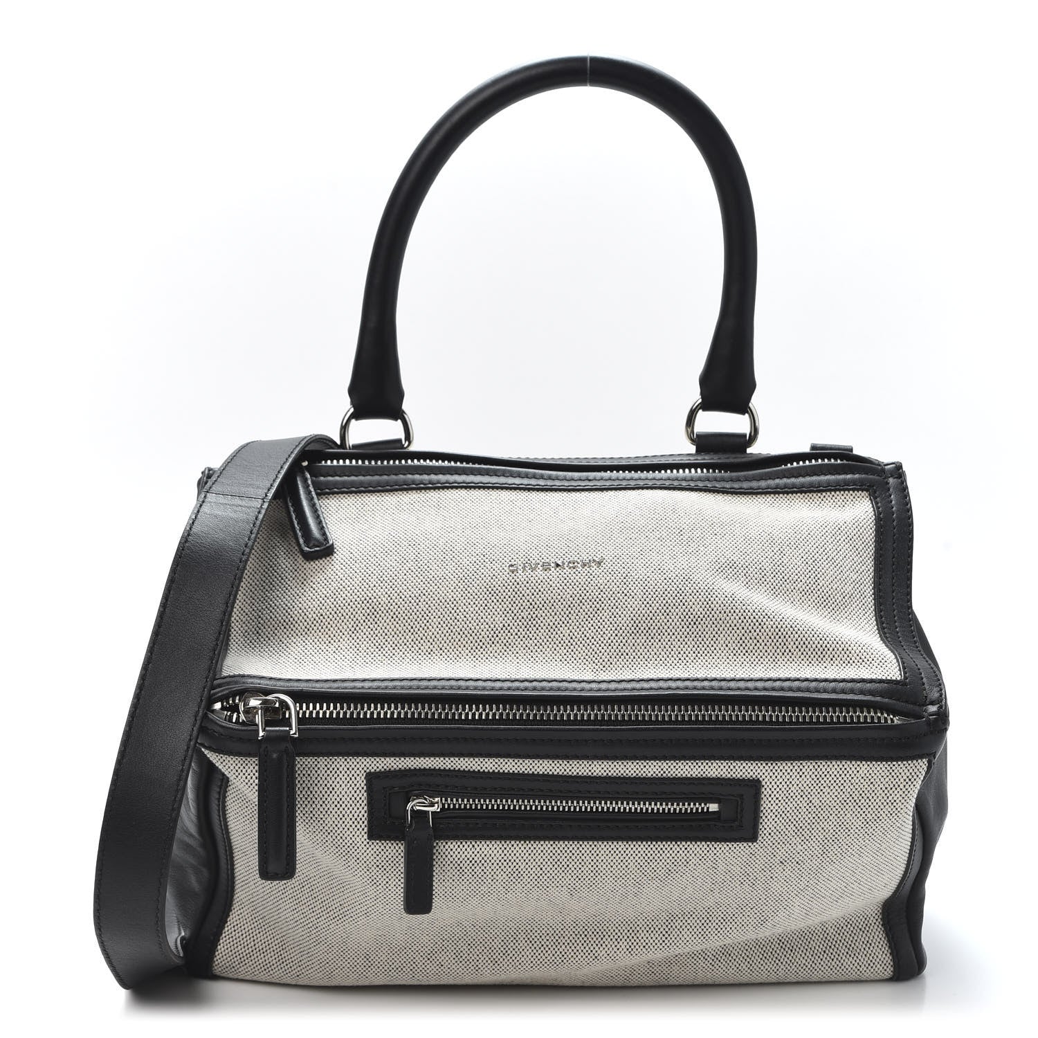 Givenchy Calfskin Canvas Medium Pandora Black 1 of 9