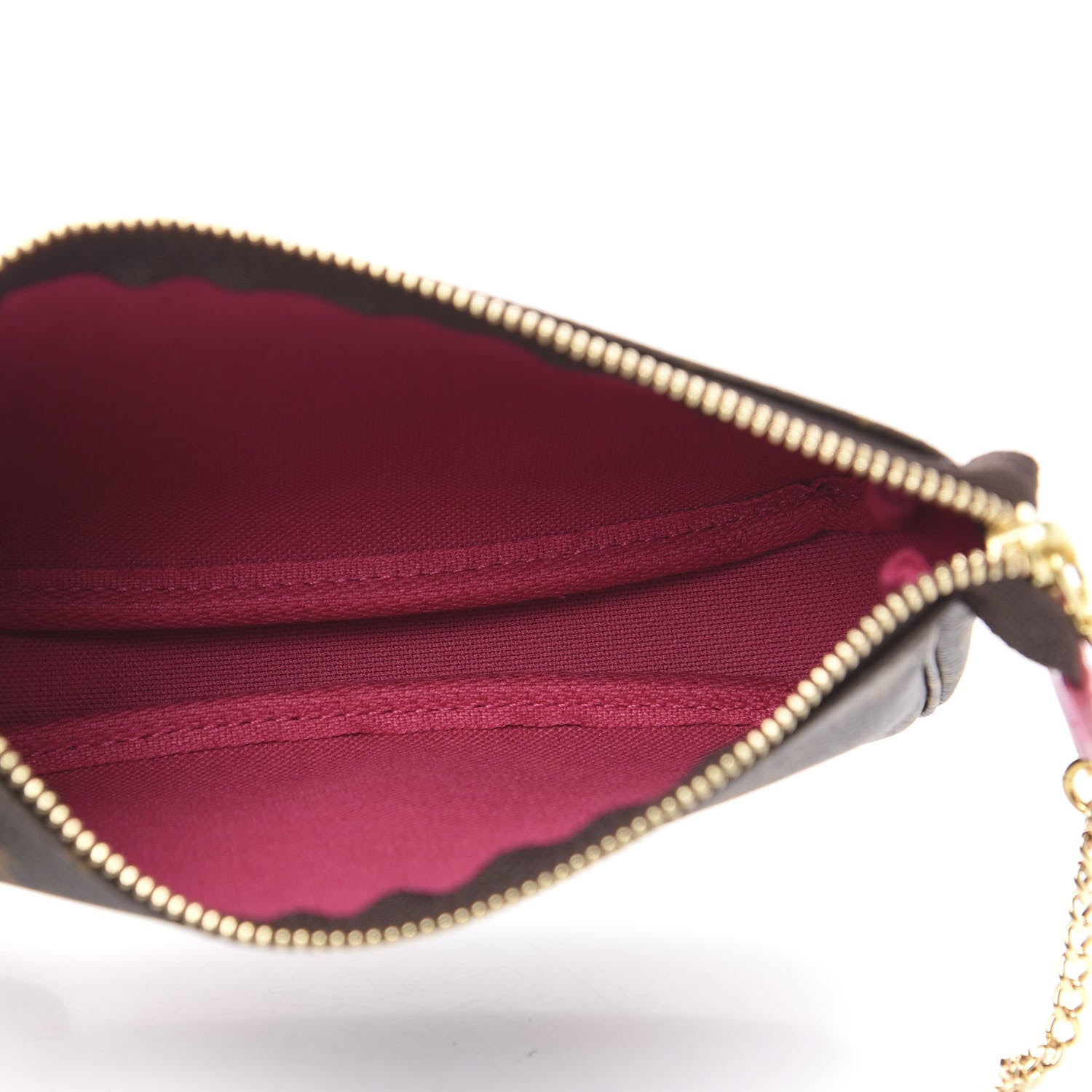 Louis Vuitton Monogram 2020 Christmas Animation Roller Coaster Mini Pochette Accessories Pivoine 4 of 9