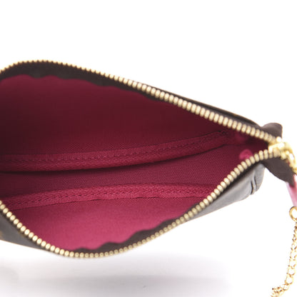 Louis Vuitton Monogram 2020 Christmas Animation Roller Coaster Mini Pochette Accessories Pivoine 4 of 9