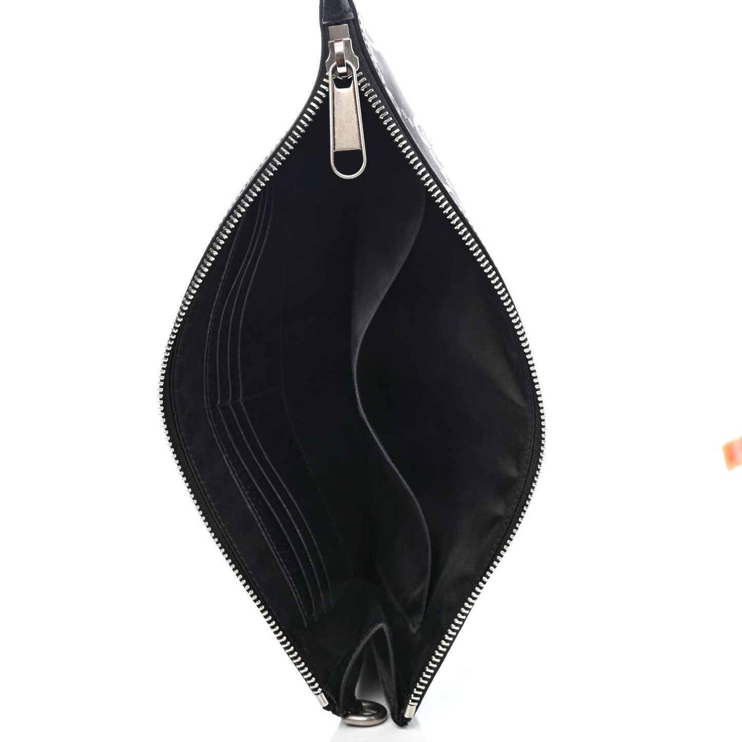 Econyl Nylon Monogram Off The Grid Zip Pouch Black