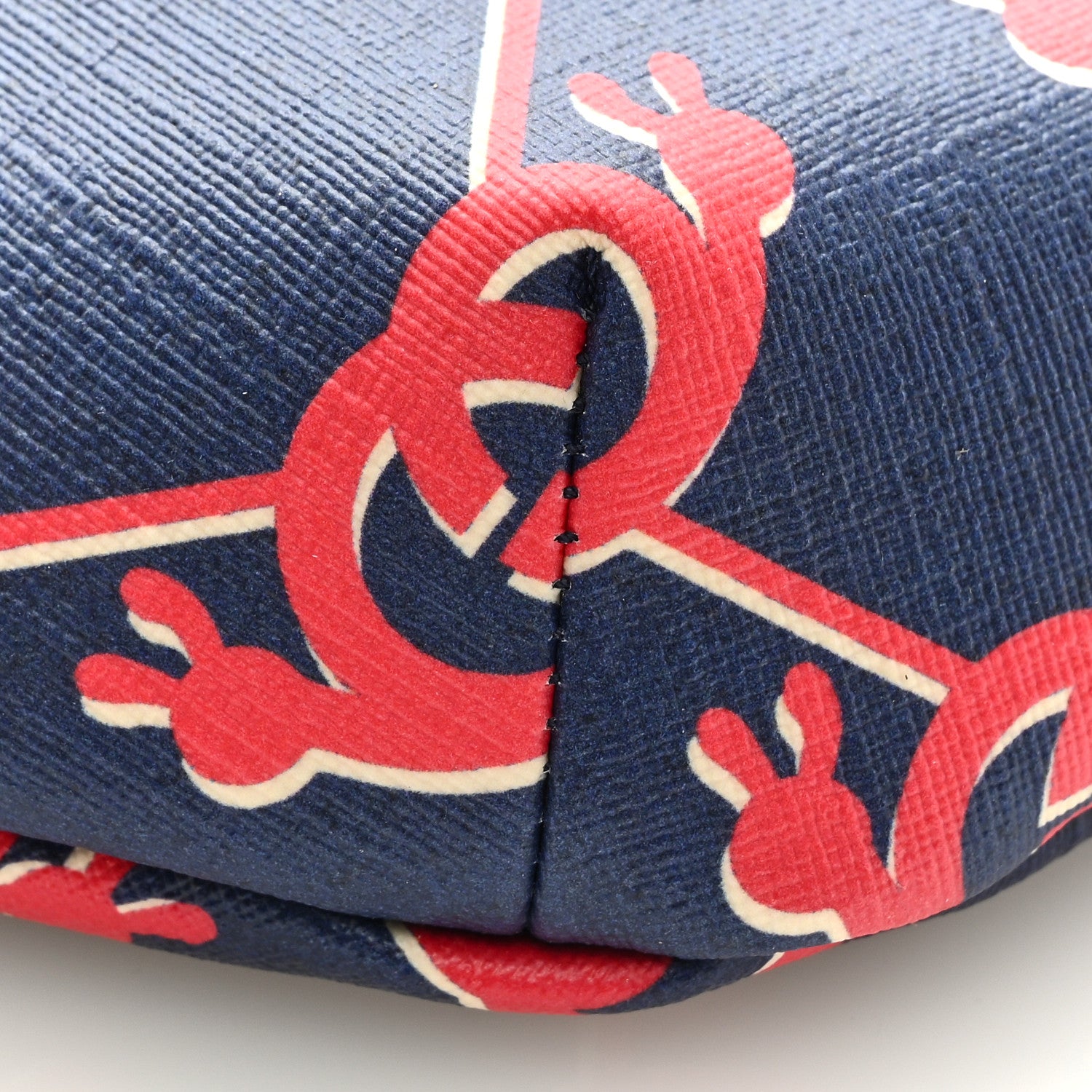 Gucci Coated Canvas Interlocking G Snail Childrens Belt Bag Blue 8 of 9