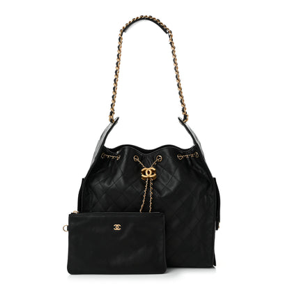 Chanel Caviar Quilted Medium Chanel 25 Handbag Black 3 of 11