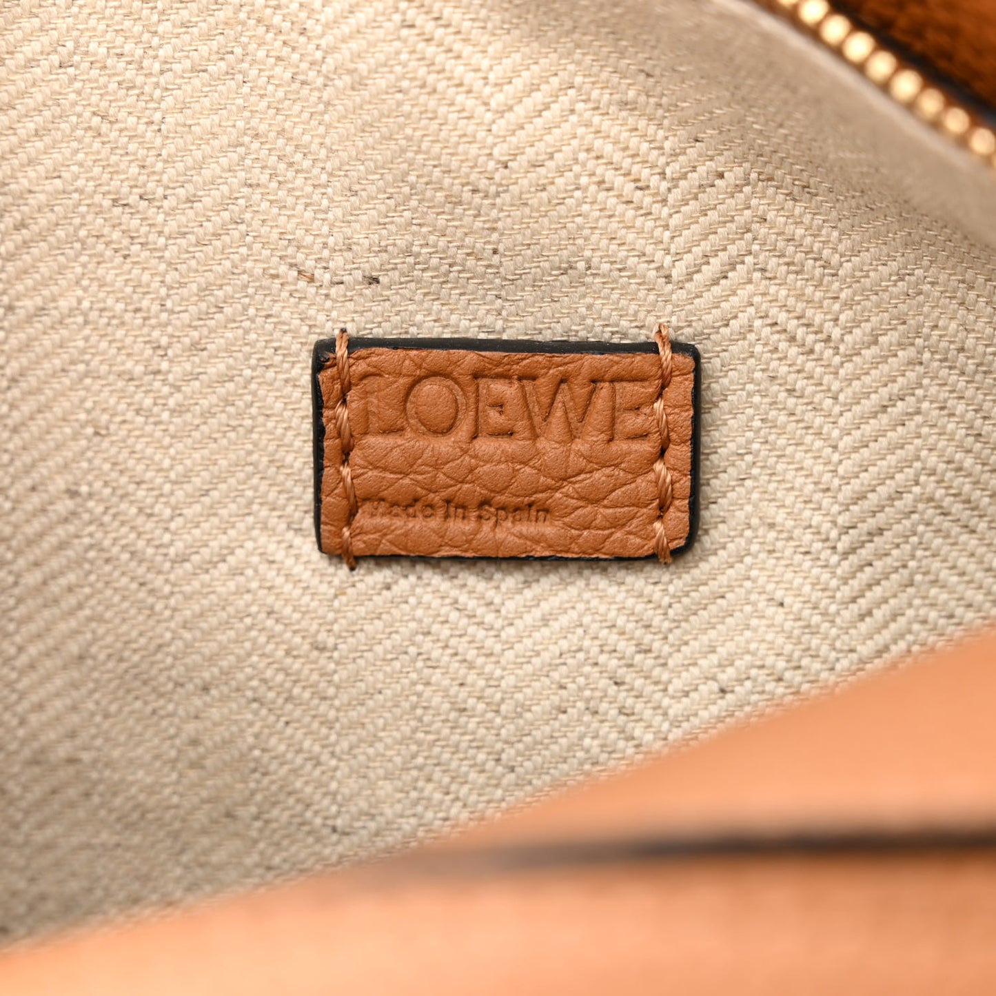 Calfskin Mini Puzzle Bag Tan
