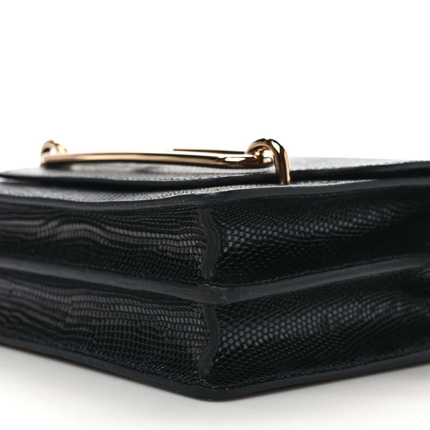 Lizard Mini Sac Roulis Black