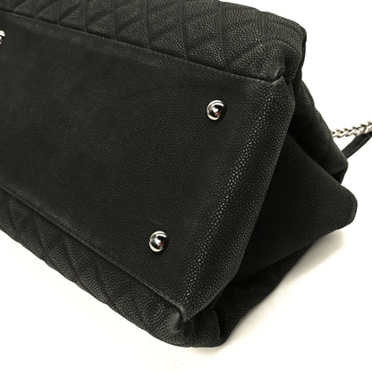 Chanel Iridescent Caviar Quilted Lady Pearly Tote Black 10 of 10