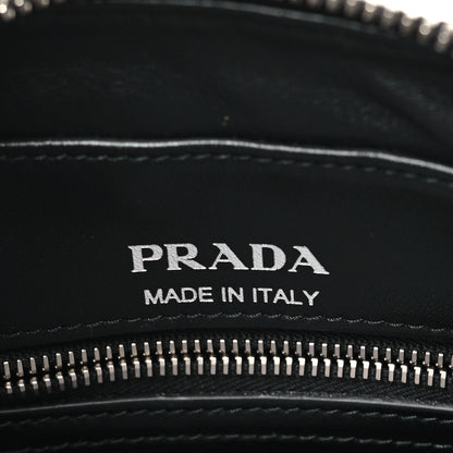 Prada Soft Calfskin Diagramme Camera Bag Black 6 of 10
