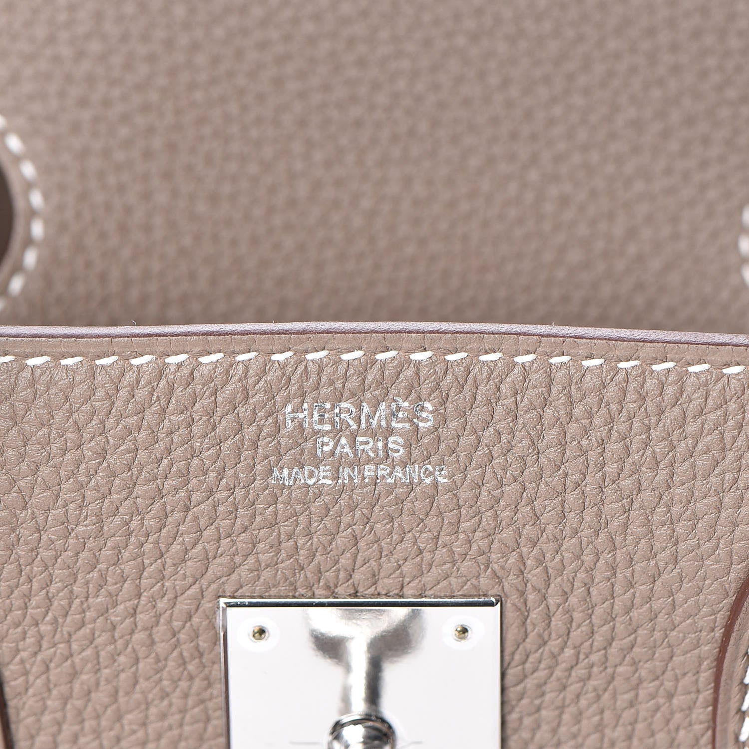 Hermes Togo Birkin 30 Etoupe 19 of 34