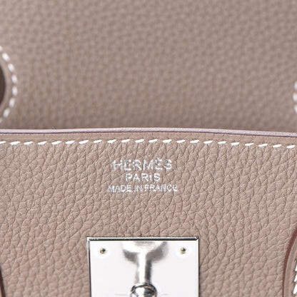 Hermes Togo Birkin 30 Etoupe 19 of 34