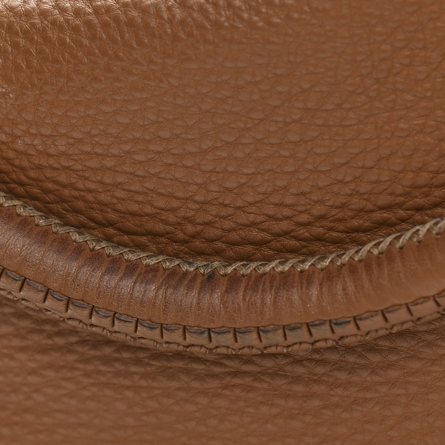 Vitello Daino Side Pocket Hobo Cuoio