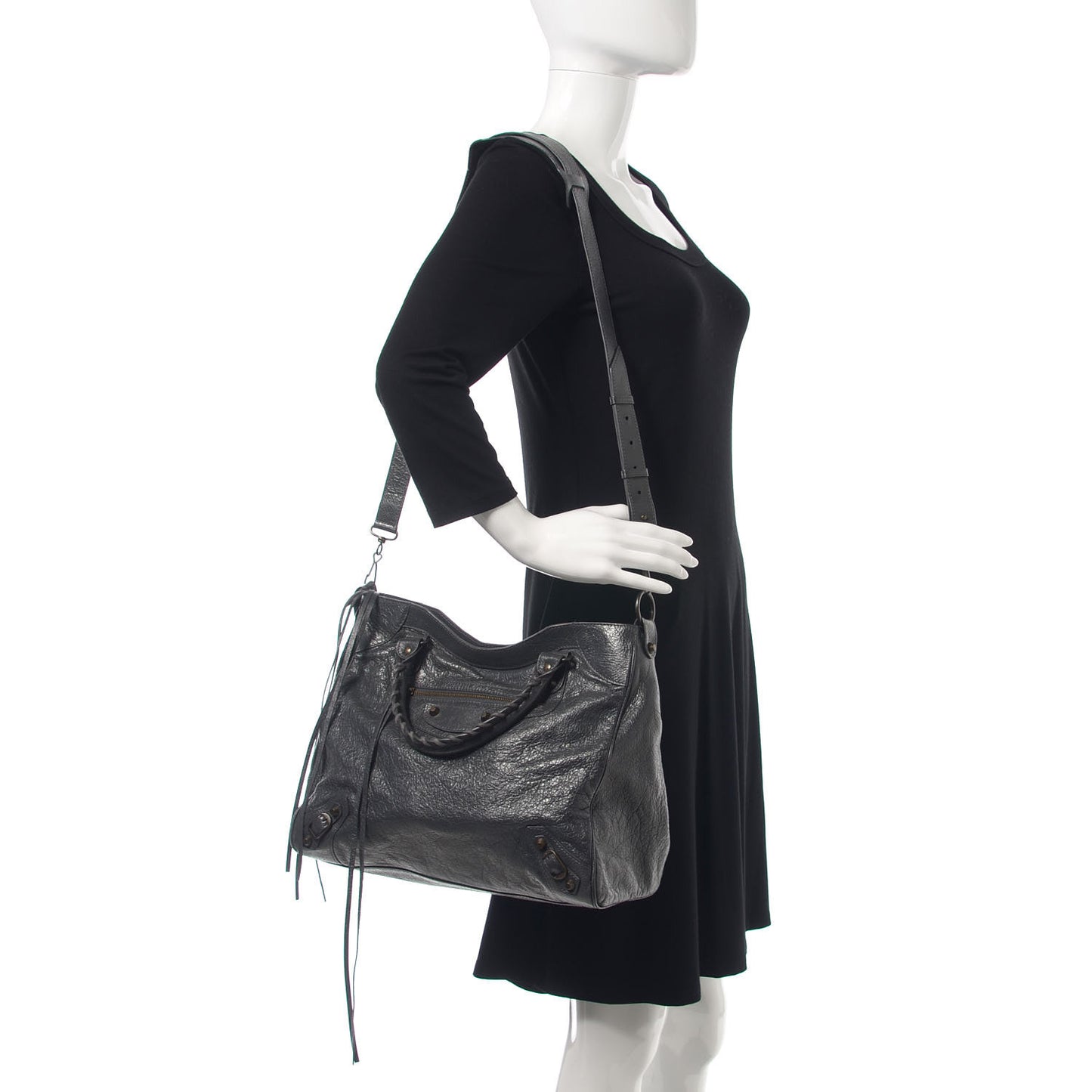 Agneau Classic Hardware Velo Gris Fossile