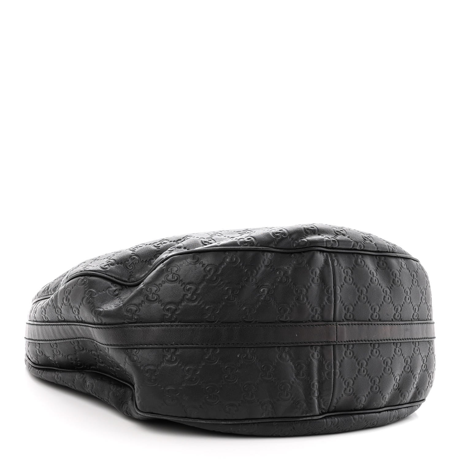 Gucci Guccissima Large GG Twins Hobo Black 5 of 12