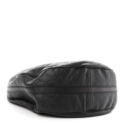 Gucci Guccissima Large GG Twins Hobo Black 5 of 12