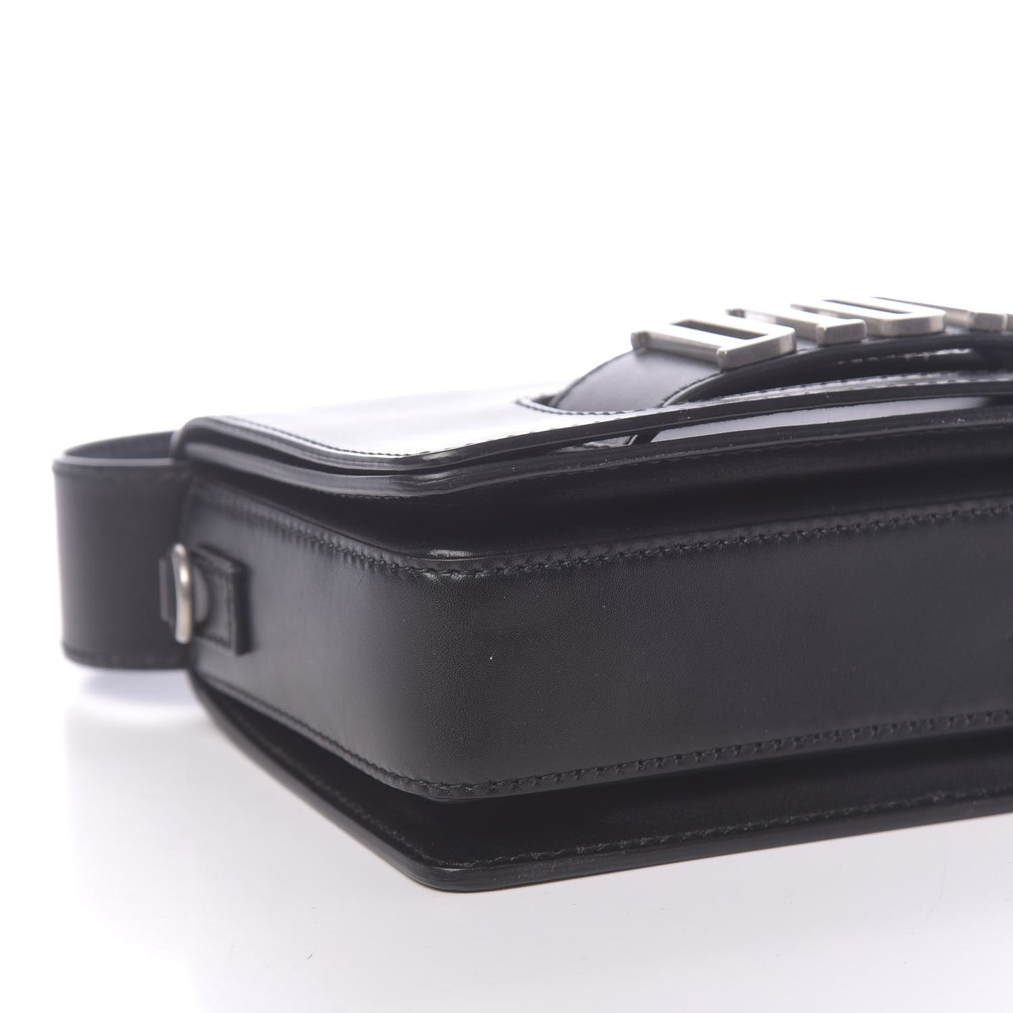 Smooth Calfskin Dio(r)evolution Flap Bag Black