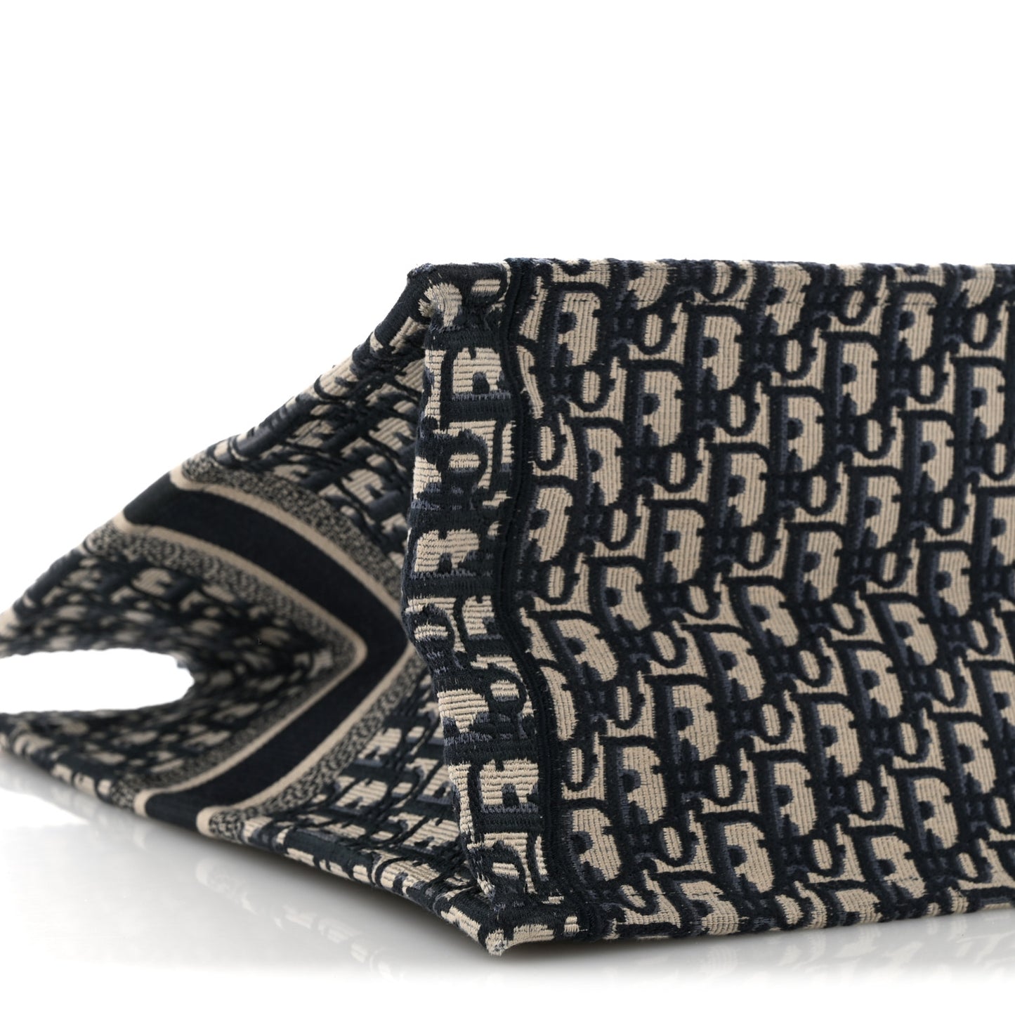 Oblique Large Book Tote Blue Multicolor
