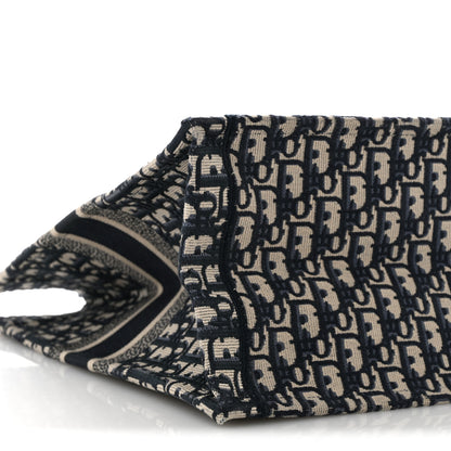 Christian Dior Oblique Large Book Tote Blue Multicolor 9 of 10