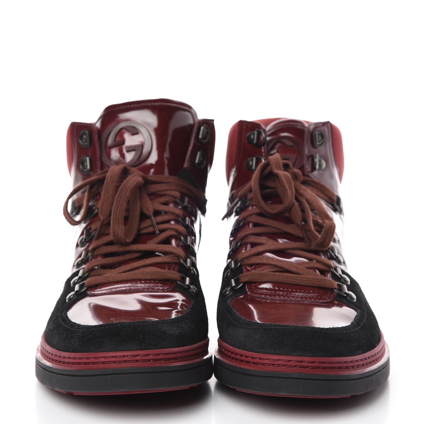 Patent Suede Mens Softy Tek High Top Sneakers 12 Black Charcoal Jupiter